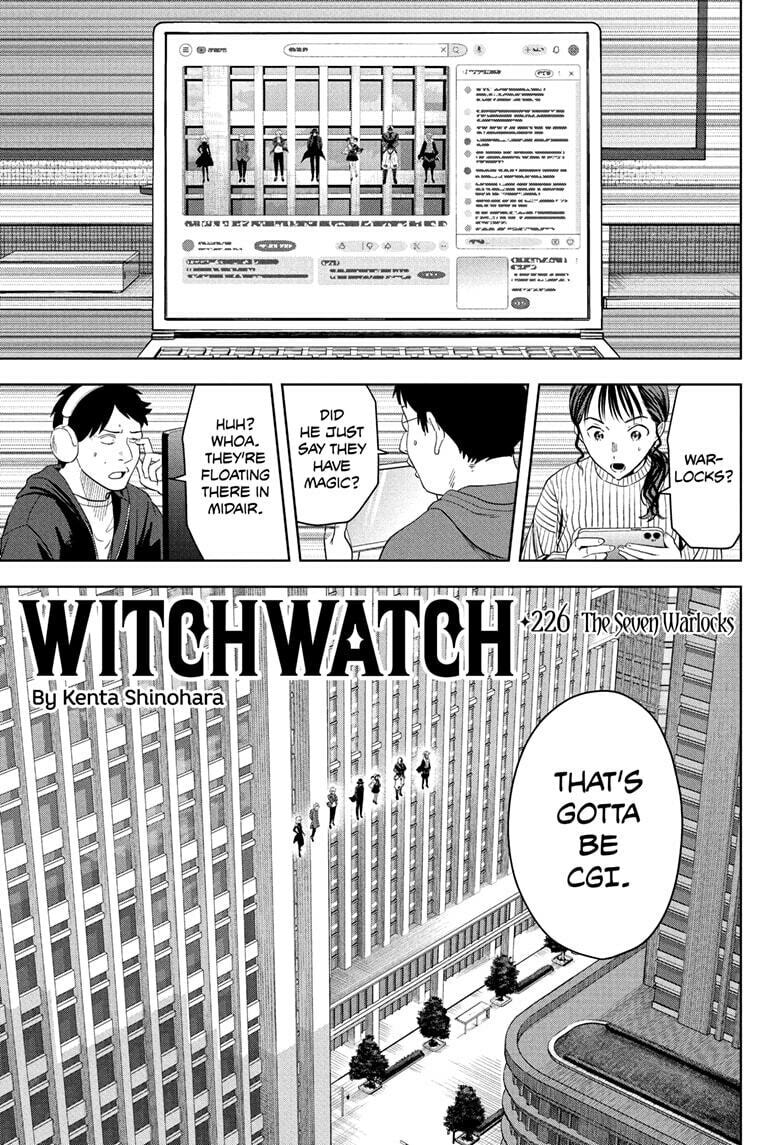 WITCH WATCH Chapter 226 page 1 - 