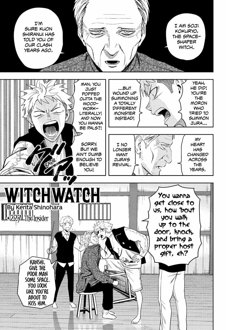WITCH WATCH Chapter 227 page 1 - 
