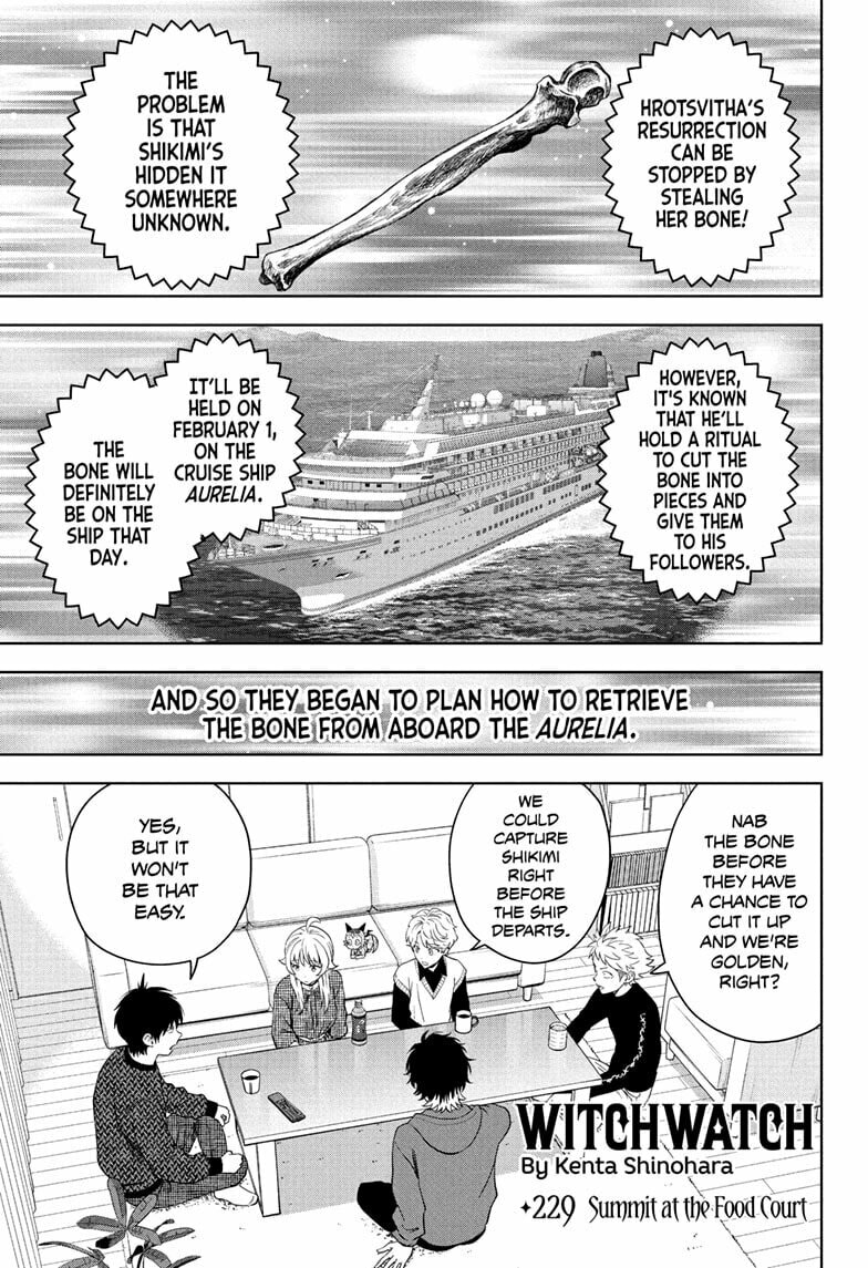 WITCH WATCH Chapter 229 page 1 - 