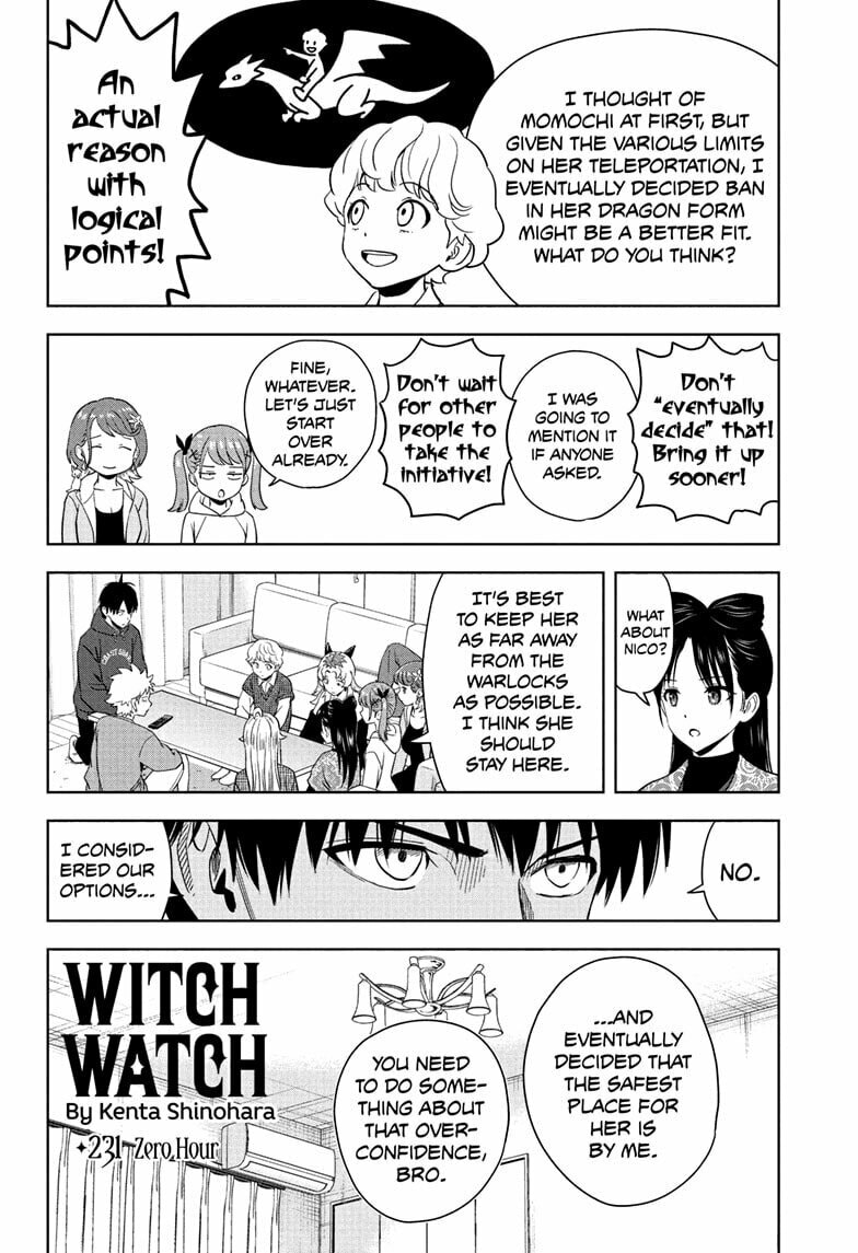 WITCH WATCH Chapter 231 page 2 - 