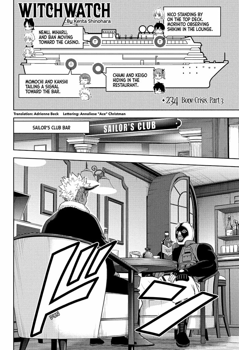 WITCH WATCH Chapter 234 page 4 - 