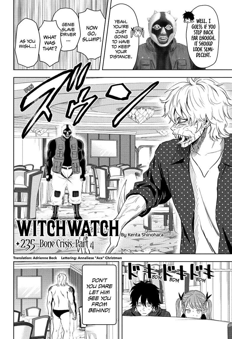 WITCH WATCH Chapter 235 page 4 - 