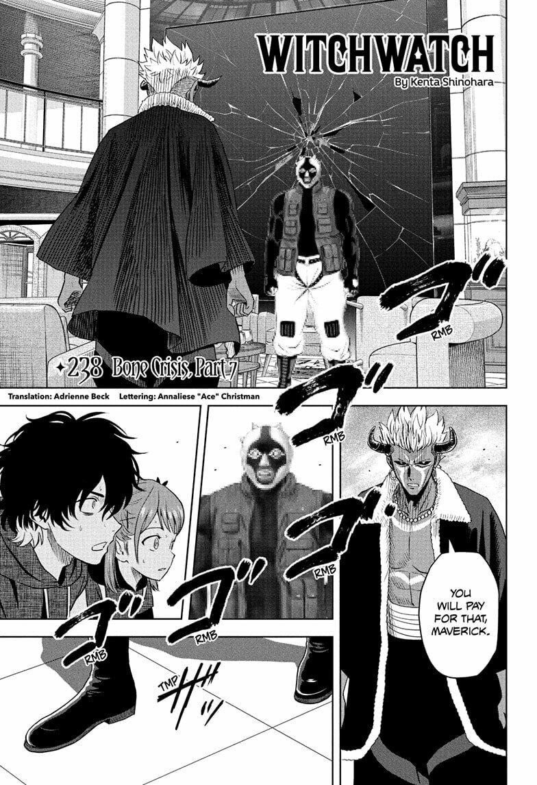 WITCH WATCH Chapter 238 page 1 - 