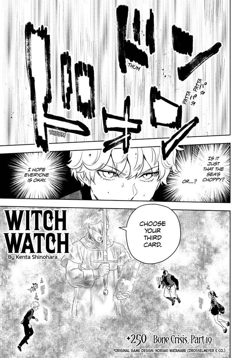 WITCH WATCH Chapter 250 page 3 - 