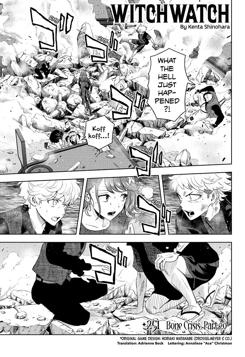 WITCH WATCH Chapter 251 page 1 - 