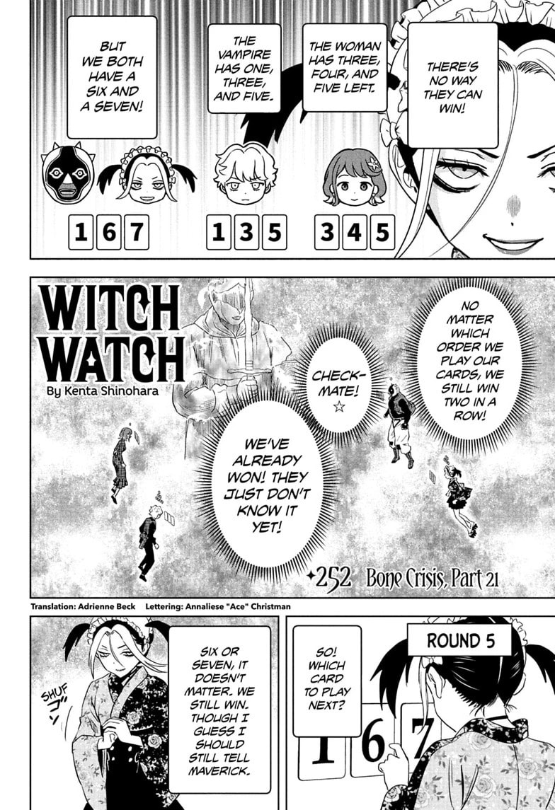 WITCH WATCH Chapter 252 page 2 - 