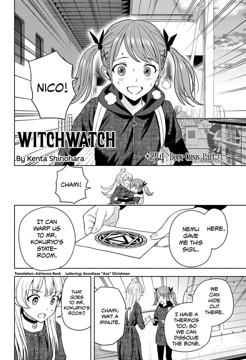 WITCH WATCH Chapter 254 page 2 - 