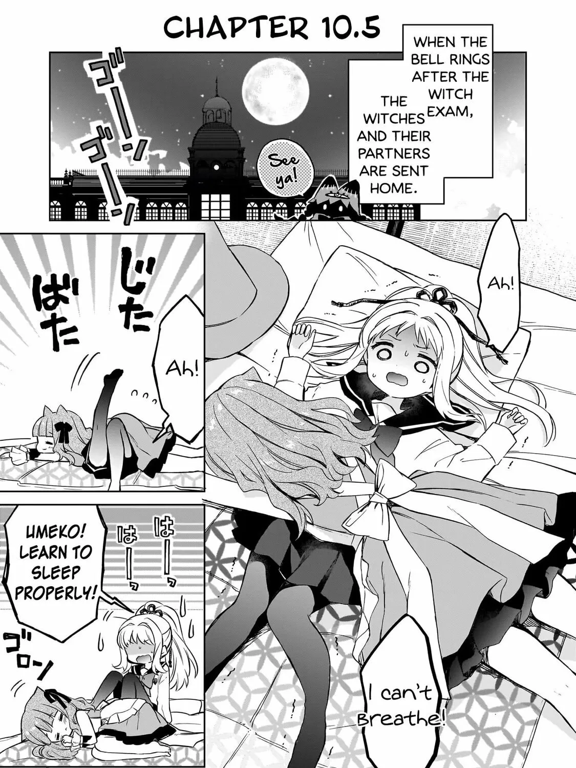 Witches Bloom Under the Full Moon. Chapter 10.5 page 1 - 