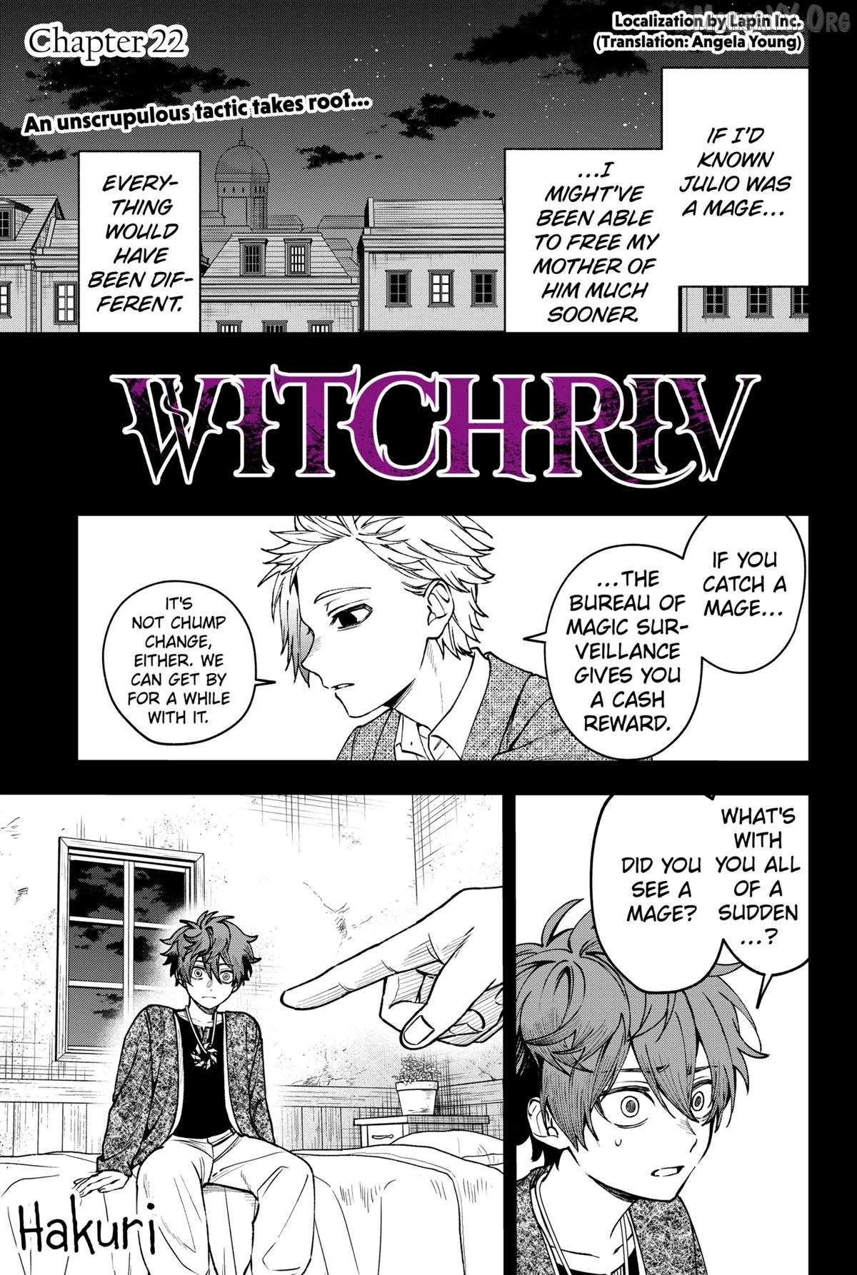 WITCHRIV Chapter 22 page 1 - 