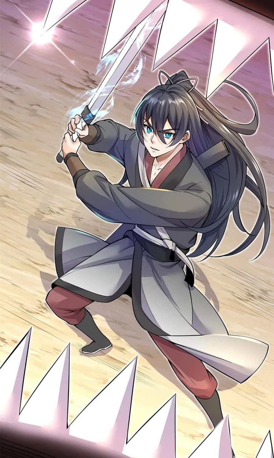 With A Sword Domain, I Can Become The Sword Saint Chapter 1 page 41 - 