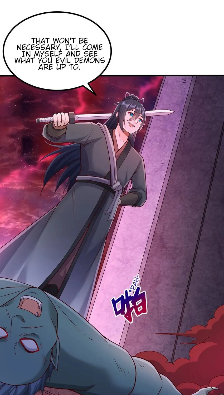 With A Sword Domain, I Can Become The Sword Saint Chapter 100 page 5 - 