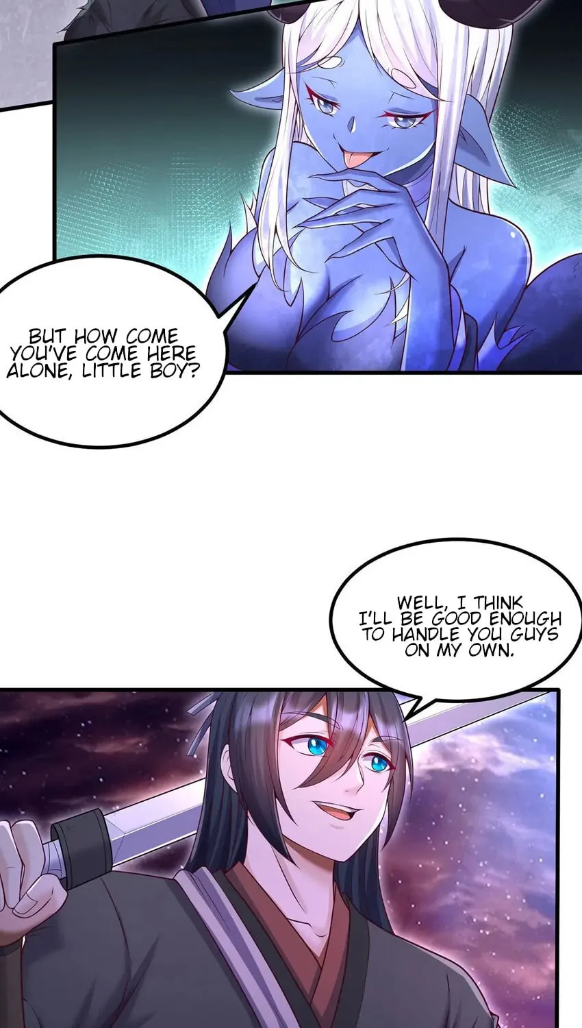 With A Sword Domain, I Can Become The Sword Saint Chapter 100 page 10 - 