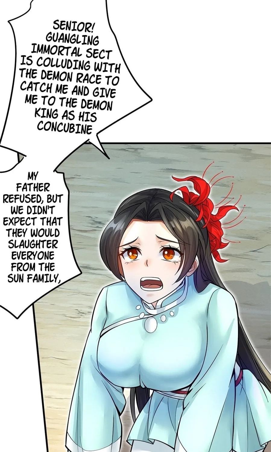 With A Sword Domain, I Can Become The Sword Saint Chapter 11 page 33 - 