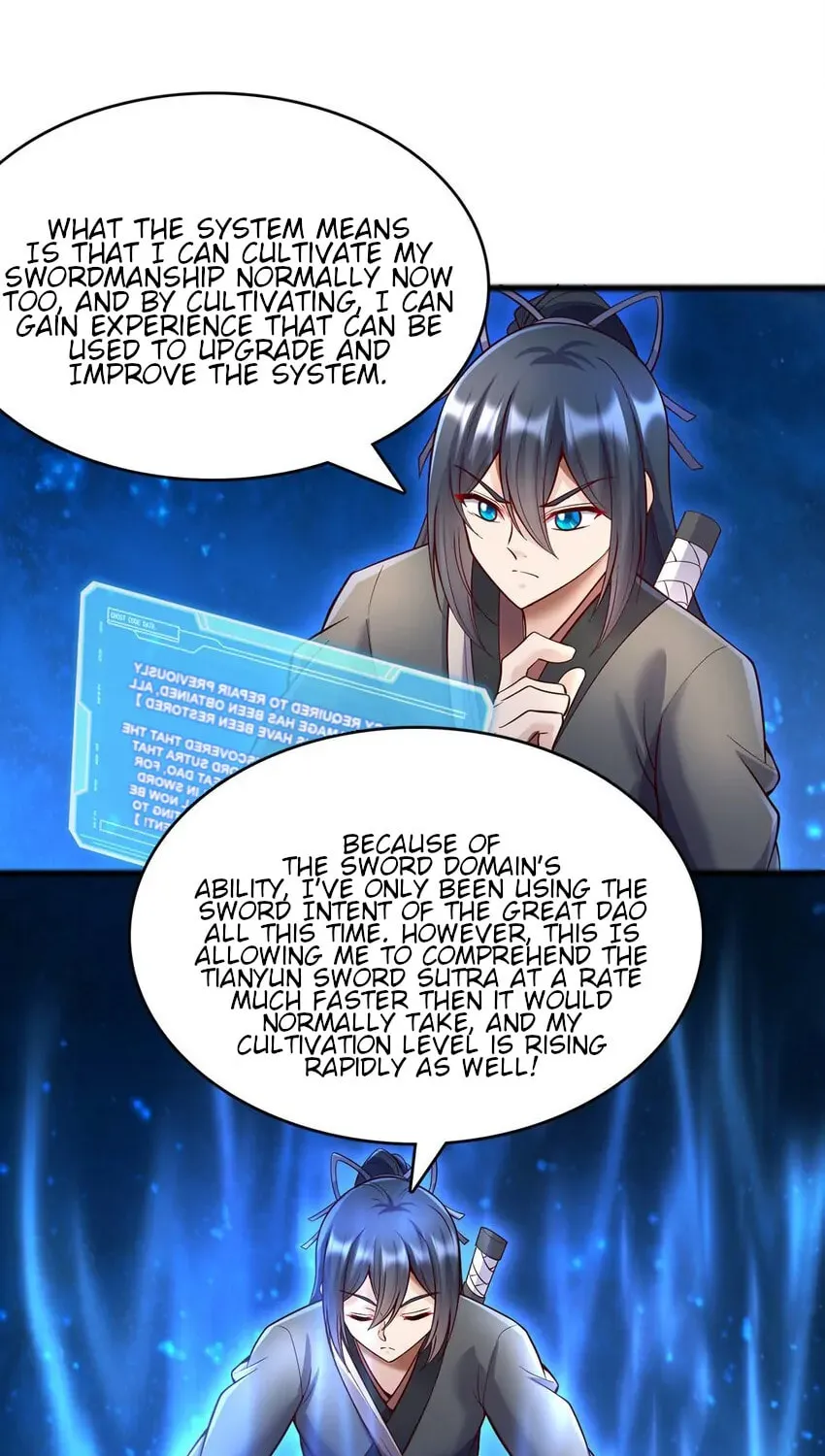 With A Sword Domain, I Can Become The Sword Saint Chapter 111 page 16 - 
