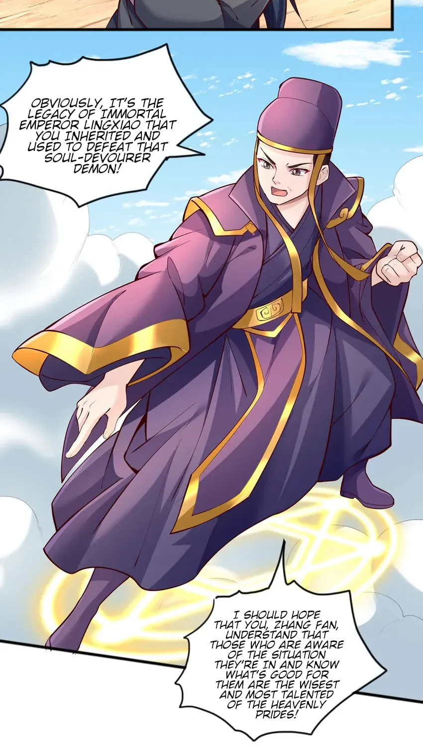 With A Sword Domain, I Can Become The Sword Saint Chapter 120 page 20 - 