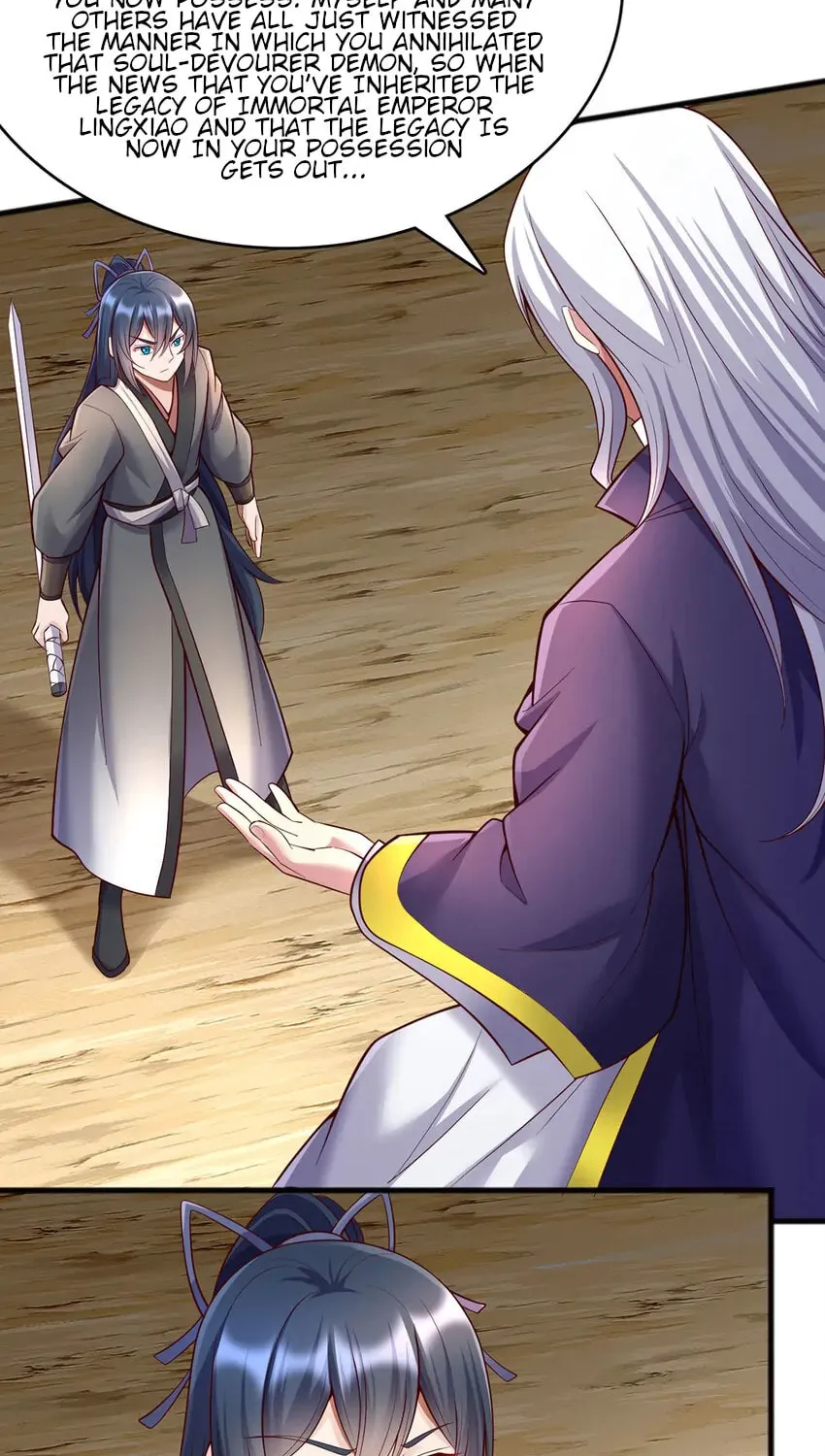 With A Sword Domain, I Can Become The Sword Saint Chapter 120 page 31 - 