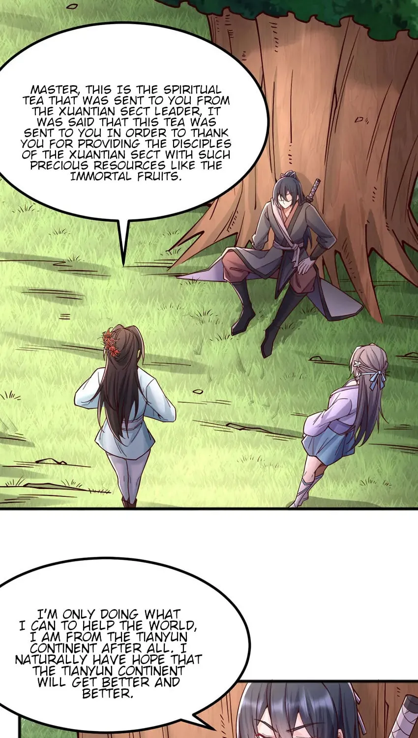 With A Sword Domain, I Can Become The Sword Saint Chapter 123 page 19 - 