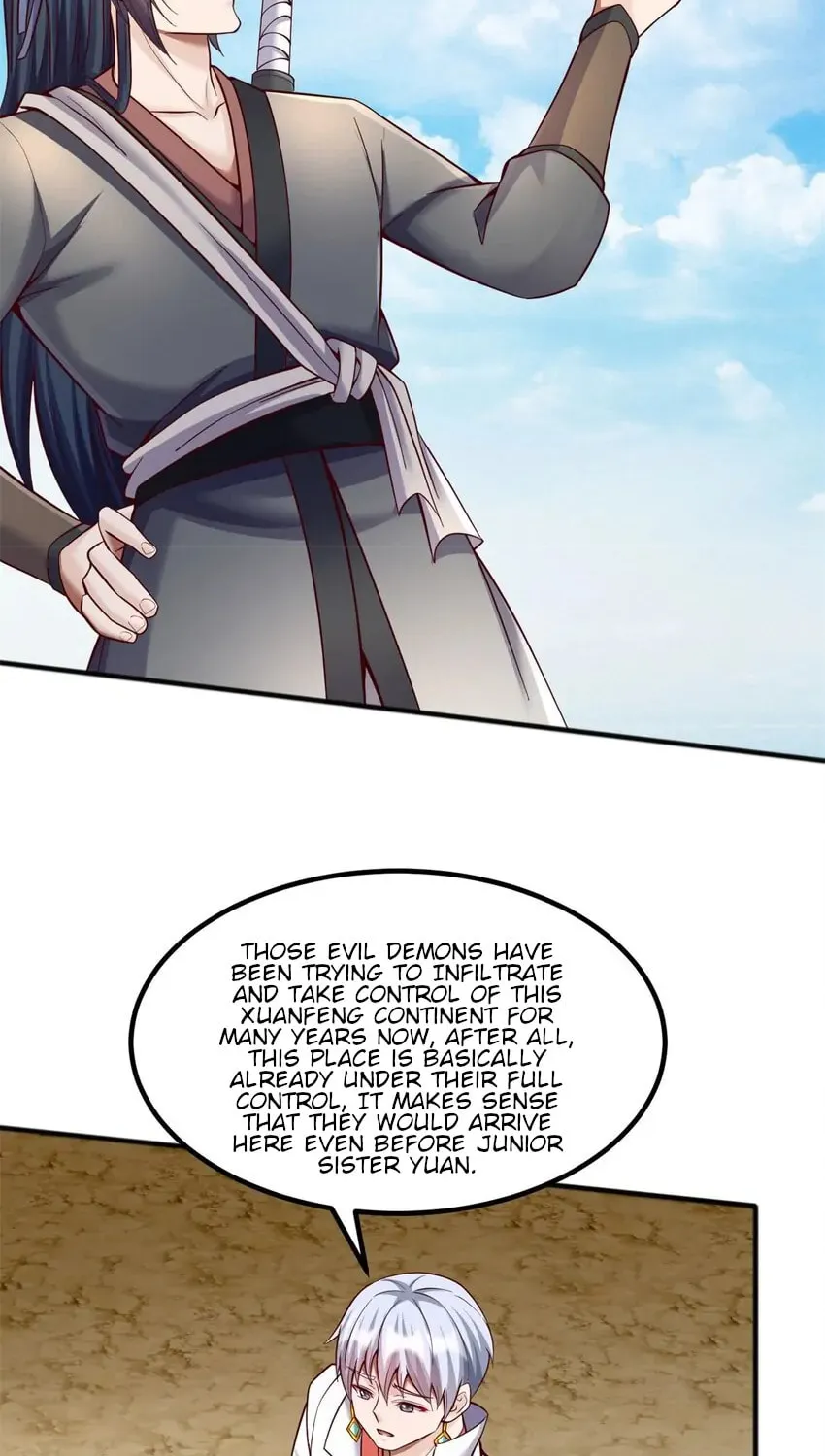 With A Sword Domain, I Can Become The Sword Saint Chapter 126 page 11 - 