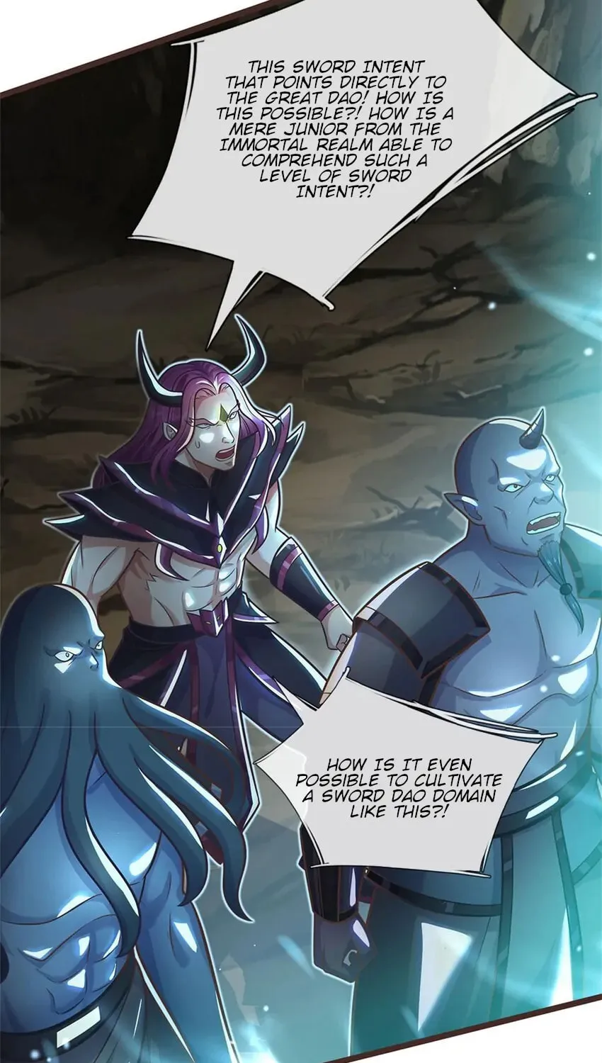 With A Sword Domain, I Can Become The Sword Saint Chapter 133 page 21 - 