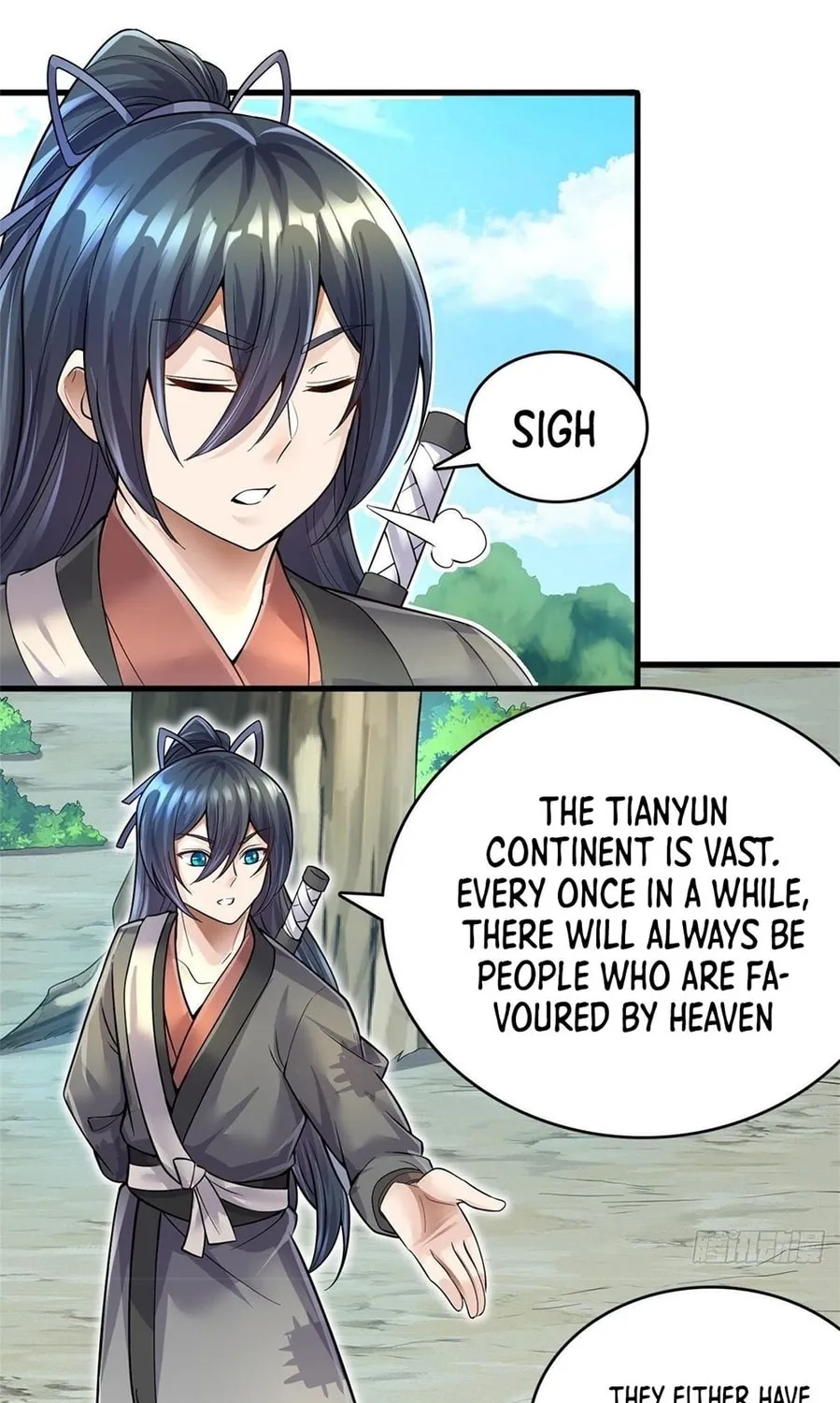With A Sword Domain, I Can Become The Sword Saint Chapter 15 page 15 - 
