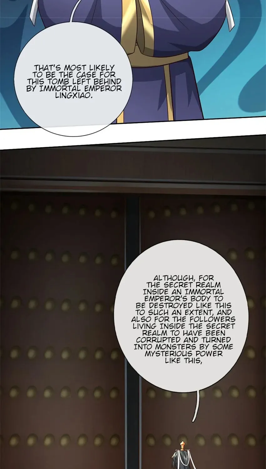 With A Sword Domain, I Can Become The Sword Saint Chapter 157 page 34 - 