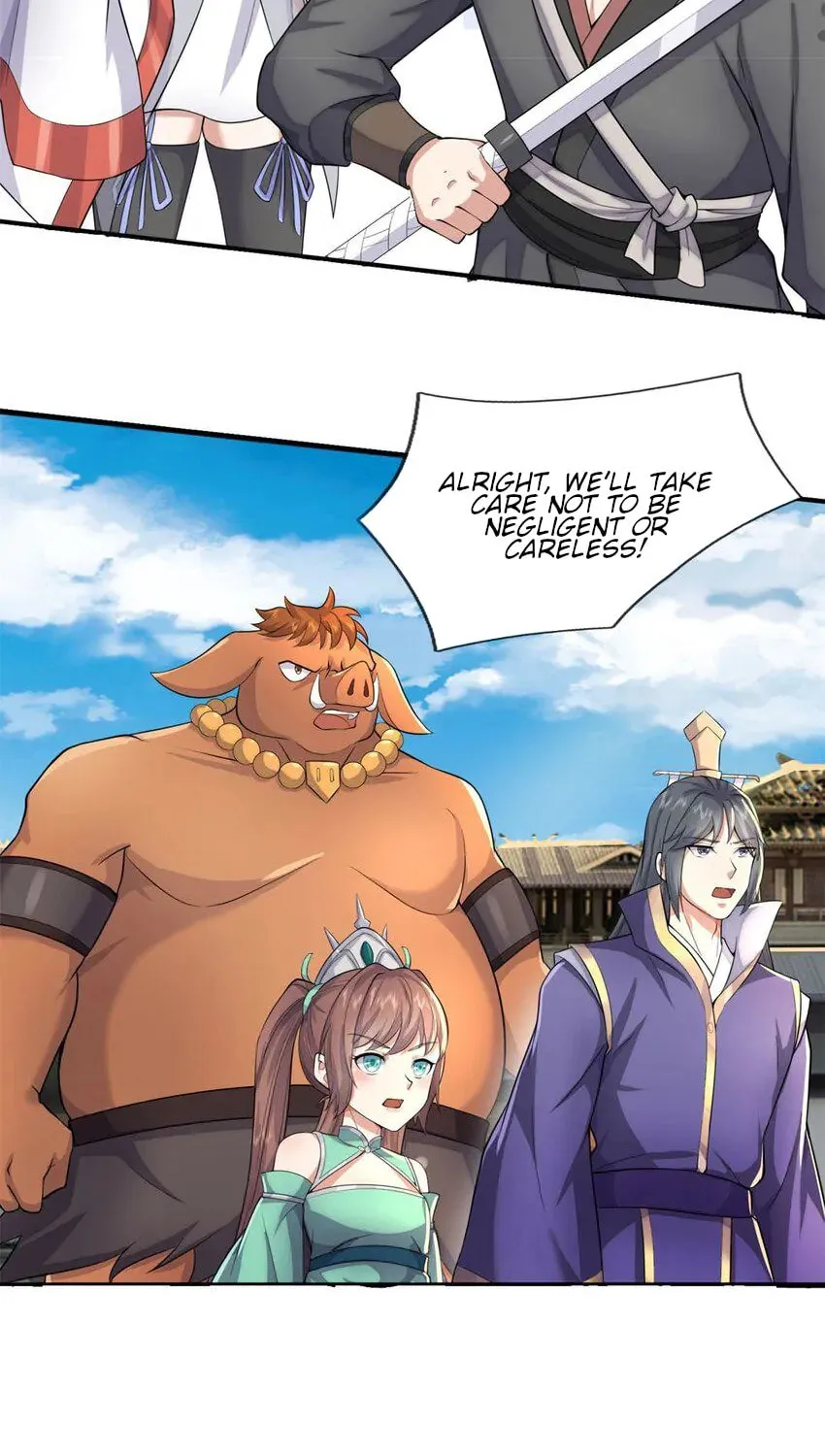 With A Sword Domain, I Can Become The Sword Saint Chapter 160 page 21 - 