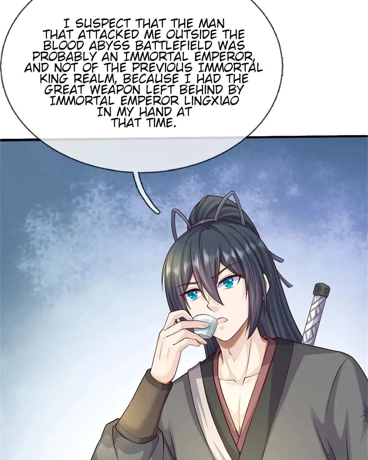 With A Sword Domain, I Can Become The Sword Saint Chapter 170 page 34 - 