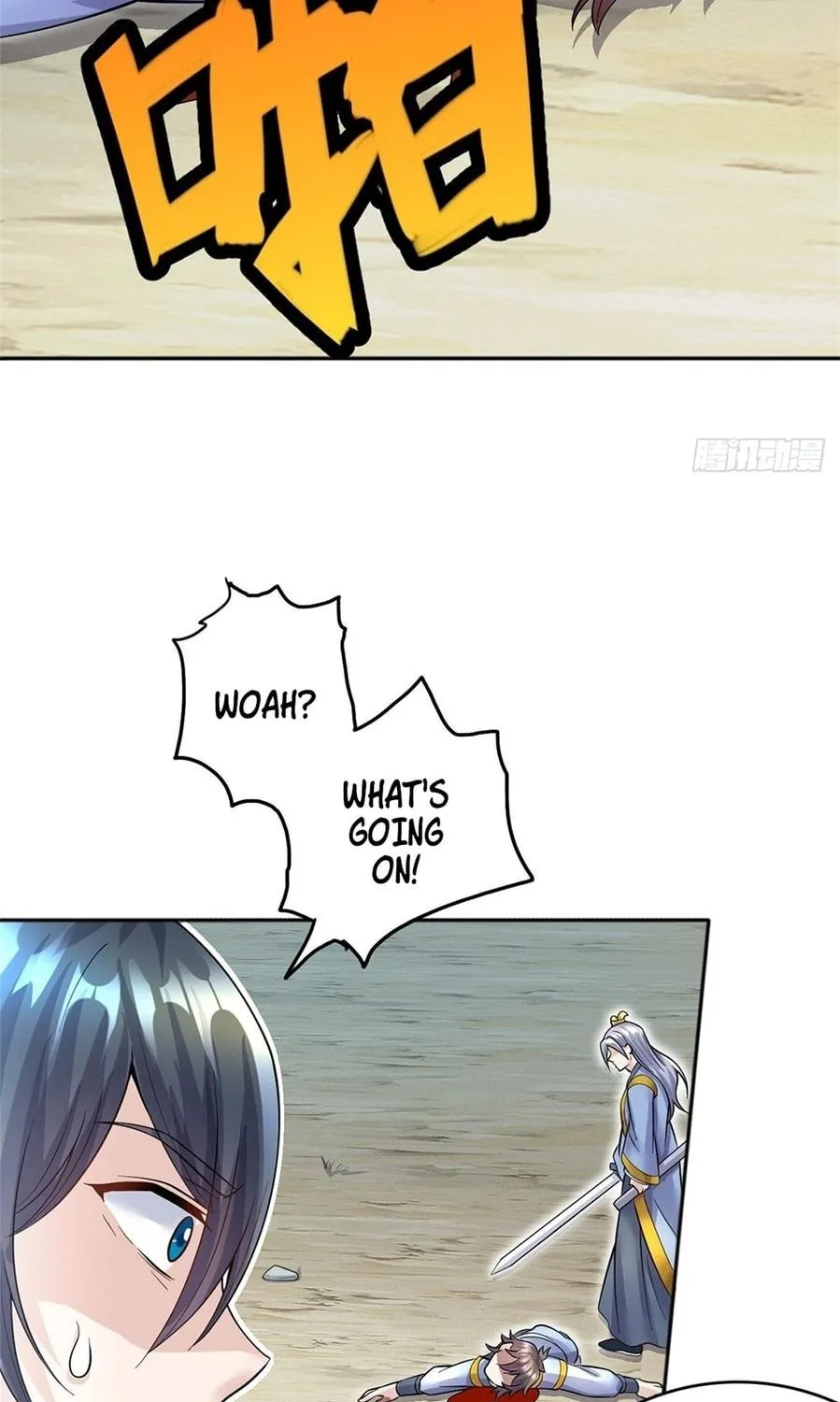 With A Sword Domain, I Can Become The Sword Saint Chapter 21 page 35 - 