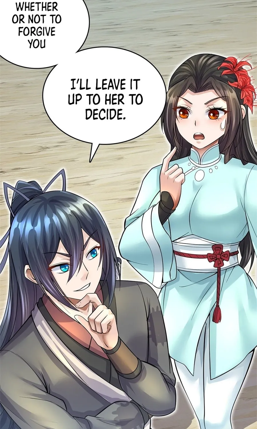 With A Sword Domain, I Can Become The Sword Saint Chapter 21 page 55 - 