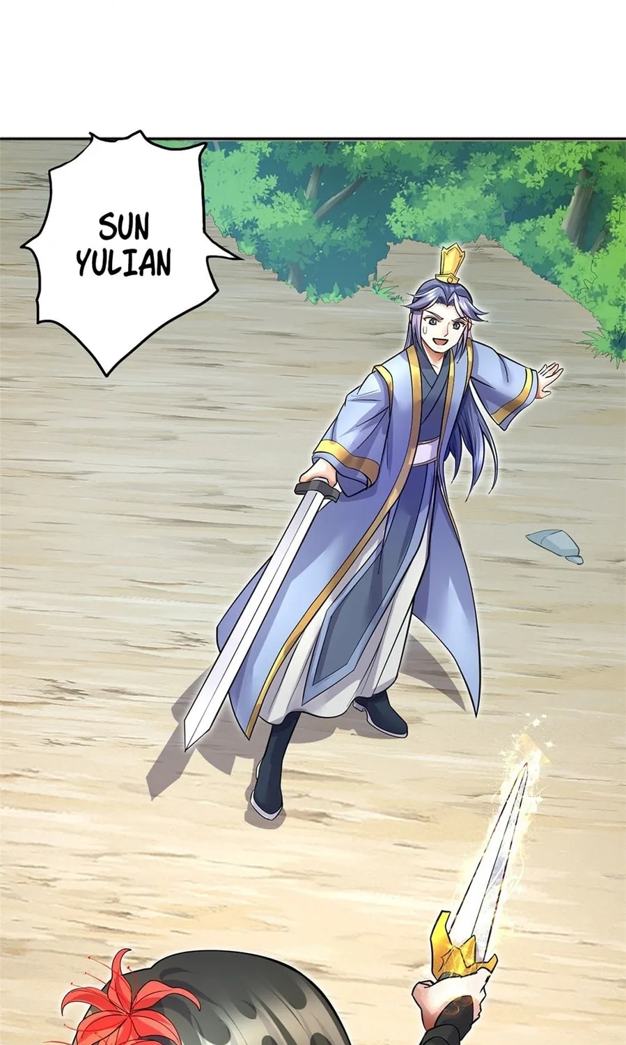 With A Sword Domain, I Can Become The Sword Saint Chapter 22 page 15 - 