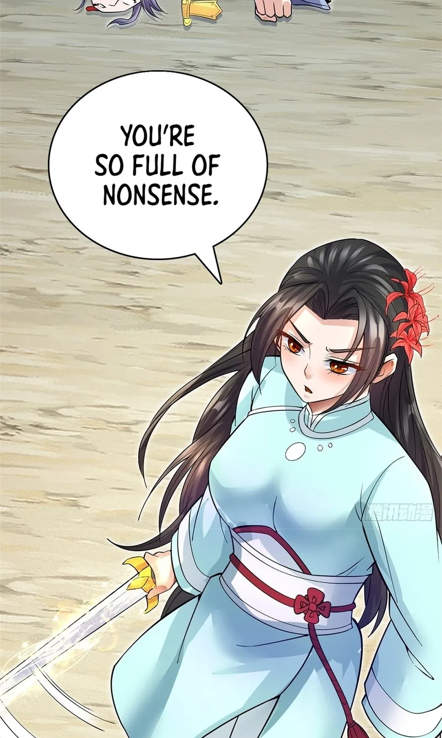With A Sword Domain, I Can Become The Sword Saint Chapter 22 page 25 - 