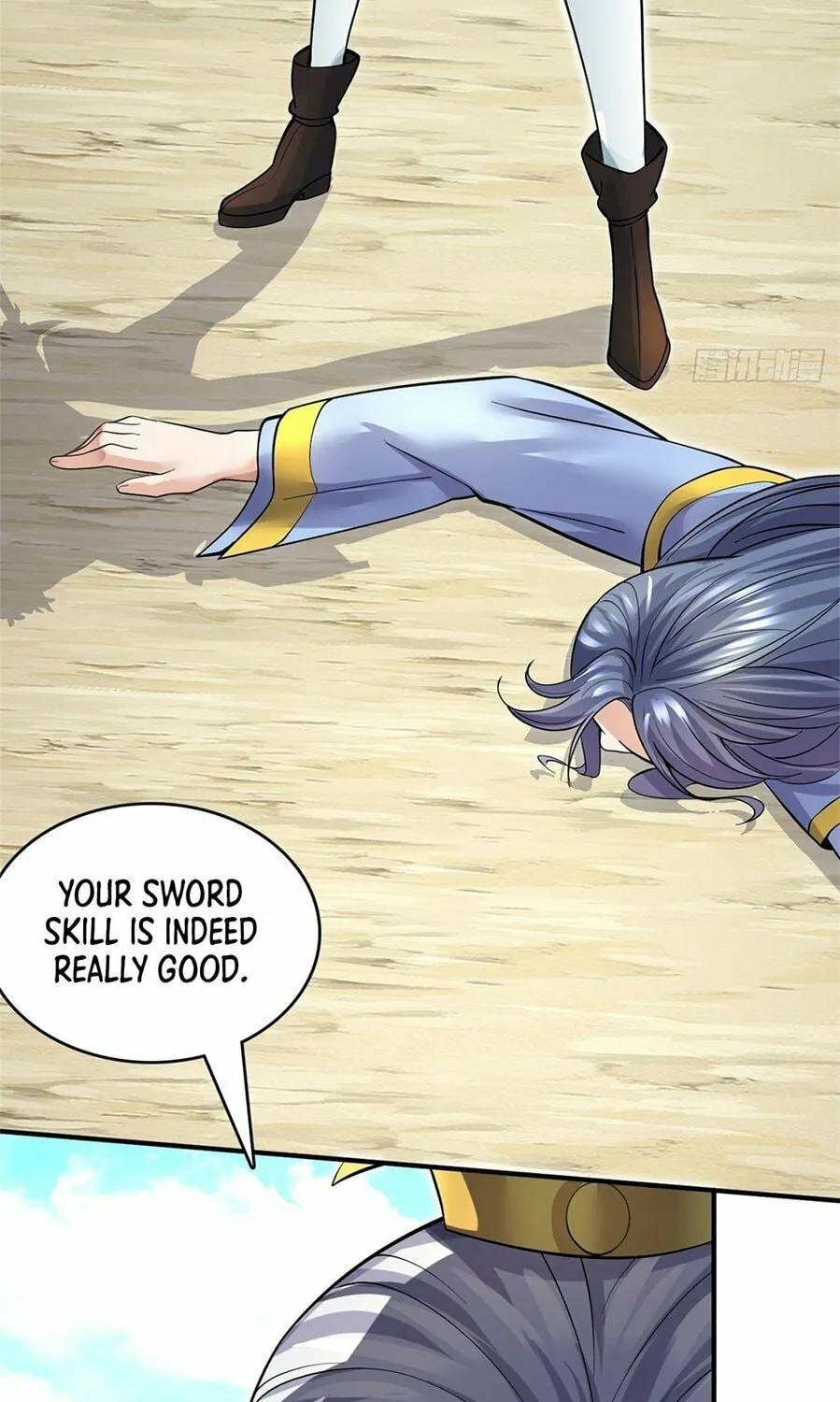 With A Sword Domain, I Can Become The Sword Saint Chapter 22 page 33 - 