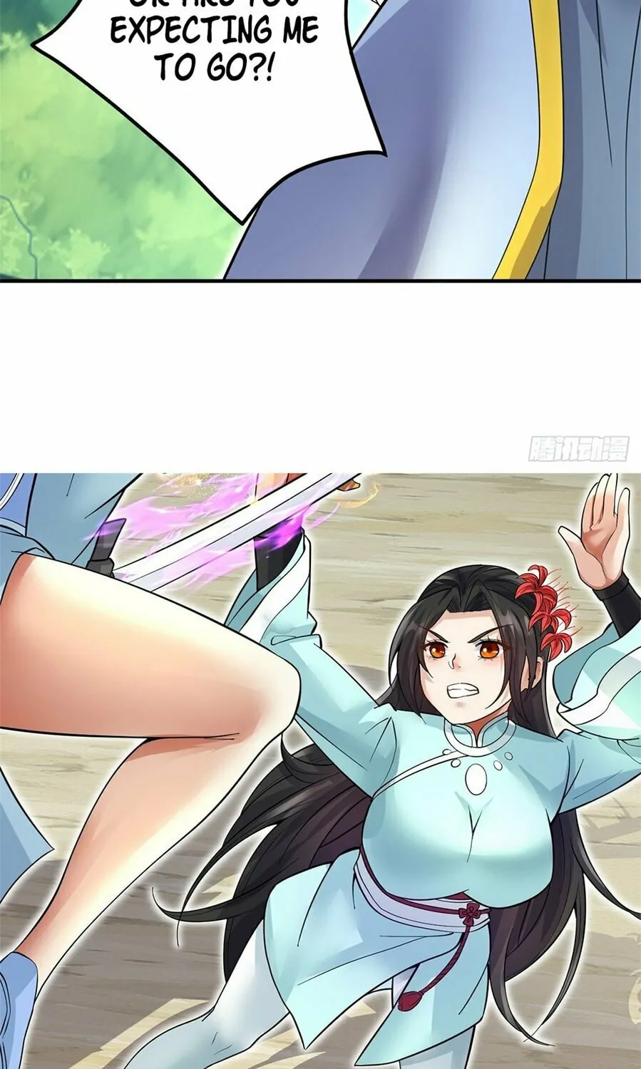 With A Sword Domain, I Can Become The Sword Saint Chapter 23 page 27 - 