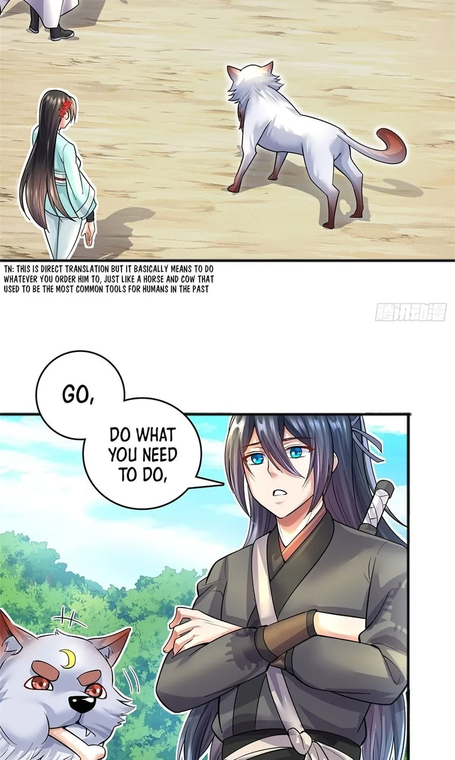 With A Sword Domain, I Can Become The Sword Saint Chapter 26 page 55 - 