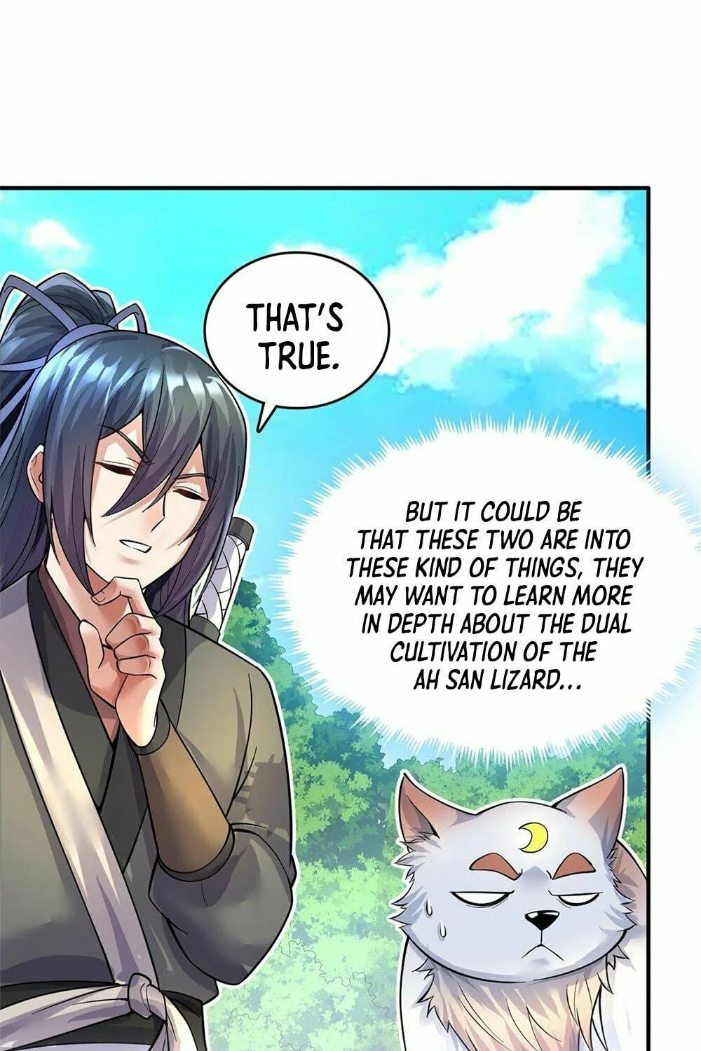 With A Sword Domain, I Can Become The Sword Saint Chapter 35 page 7 - 