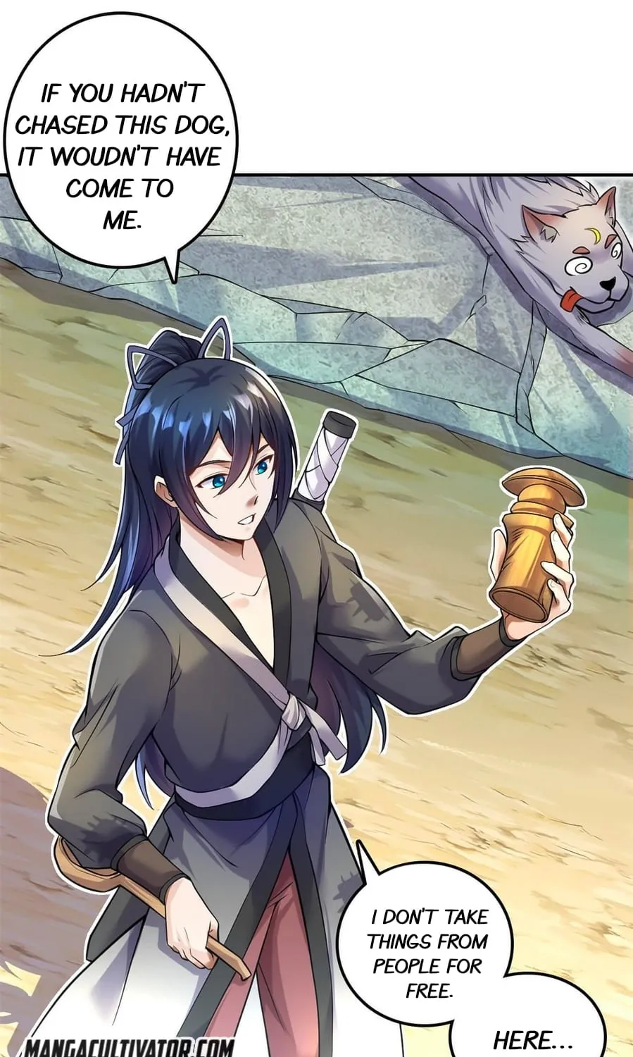With A Sword Domain, I Can Become The Sword Saint Chapter 5 page 13 - 