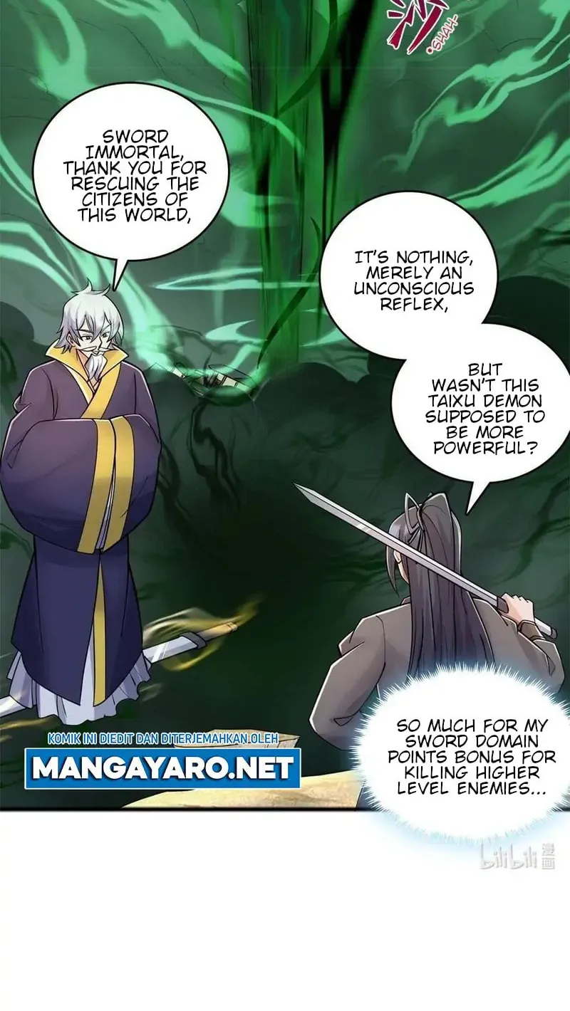 With A Sword Domain, I Can Become The Sword Saint Chapter 72 page 28 - 
