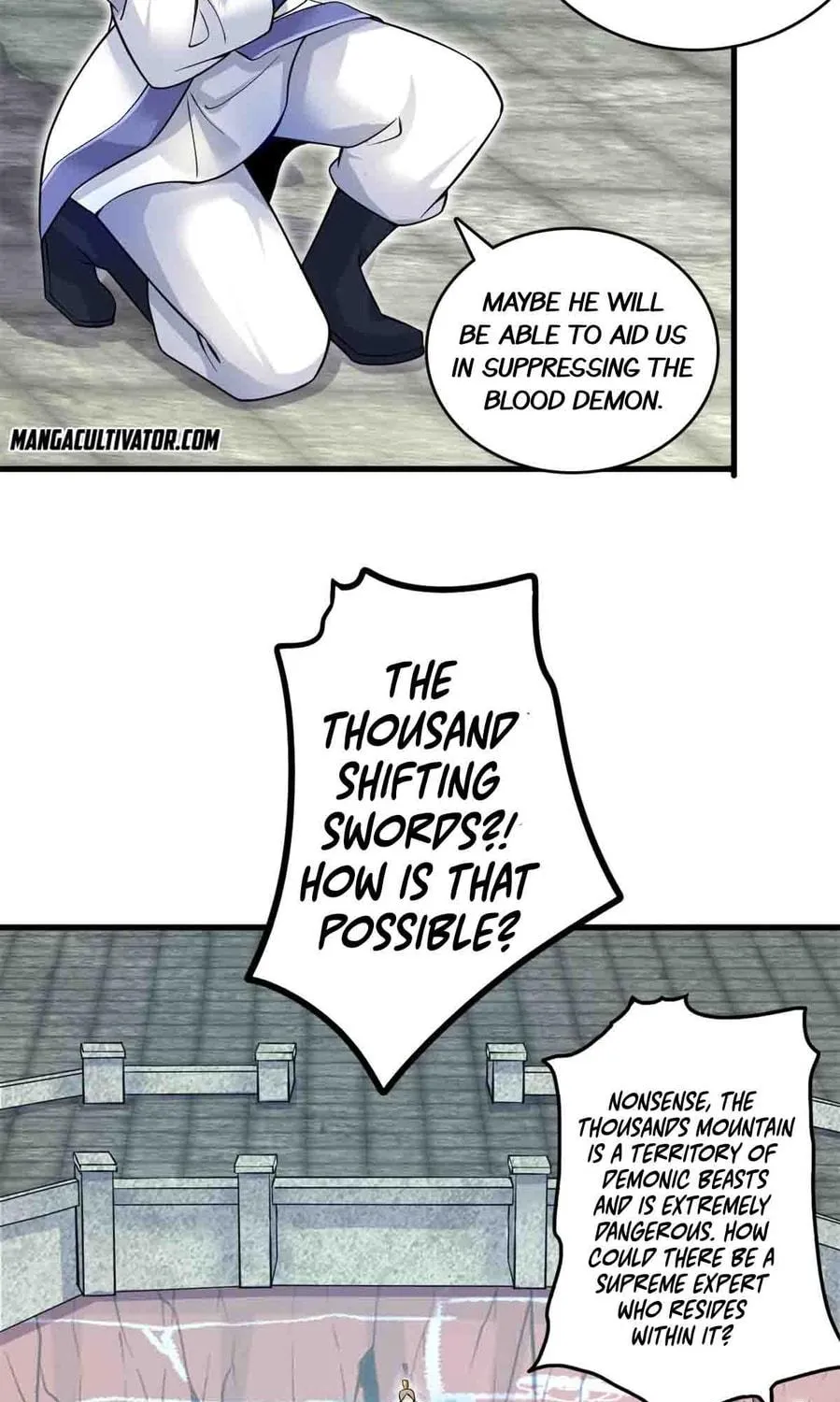 With A Sword Domain, I Can Become The Sword Saint Chapter 8 page 17 - 