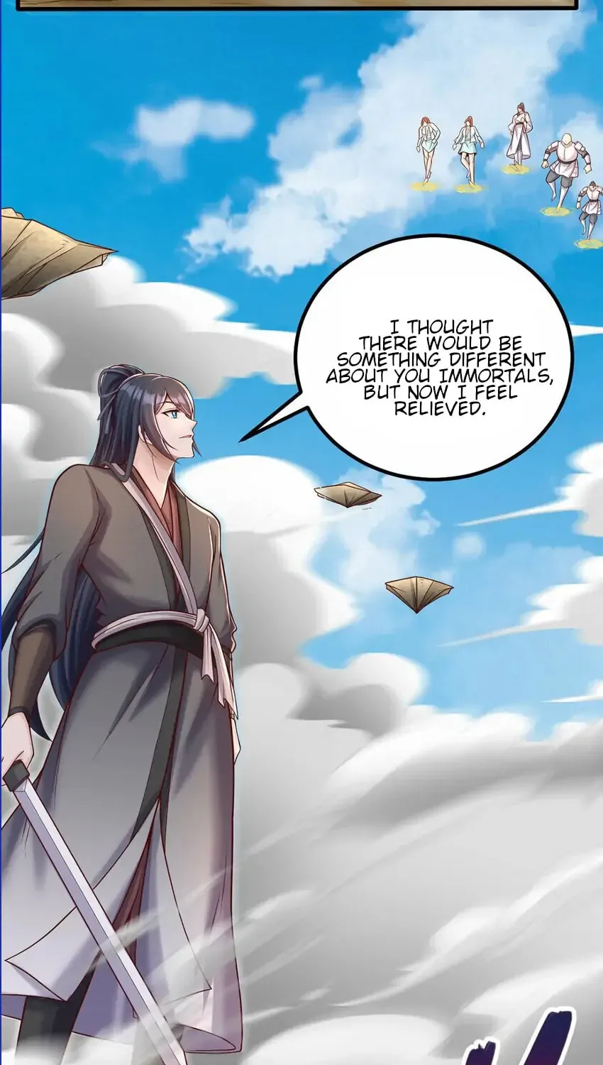With A Sword Domain, I Can Become The Sword Saint Chapter 80 page 9 - 