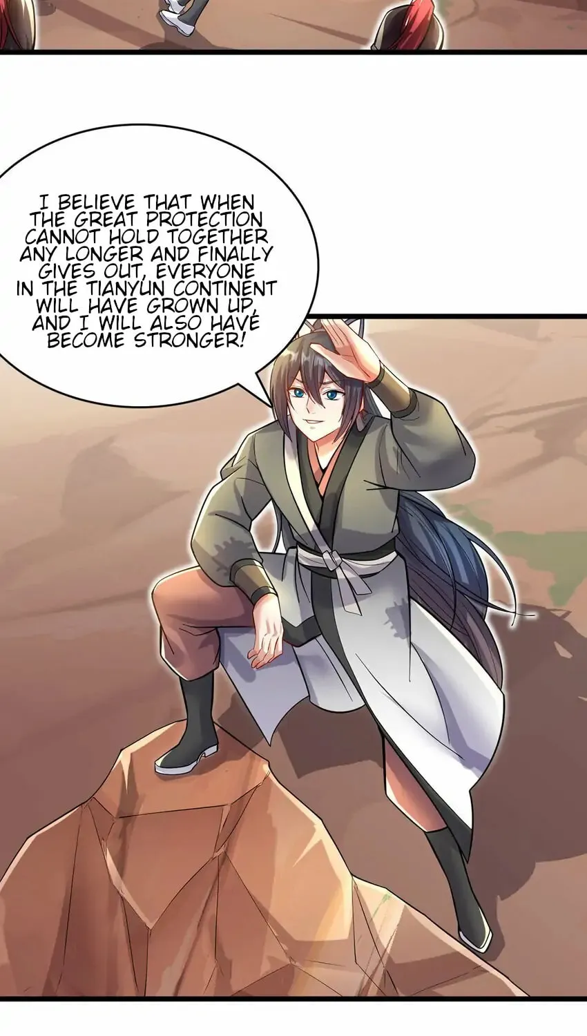 With A Sword Domain, I Can Become The Sword Saint Chapter 84 page 19 - 