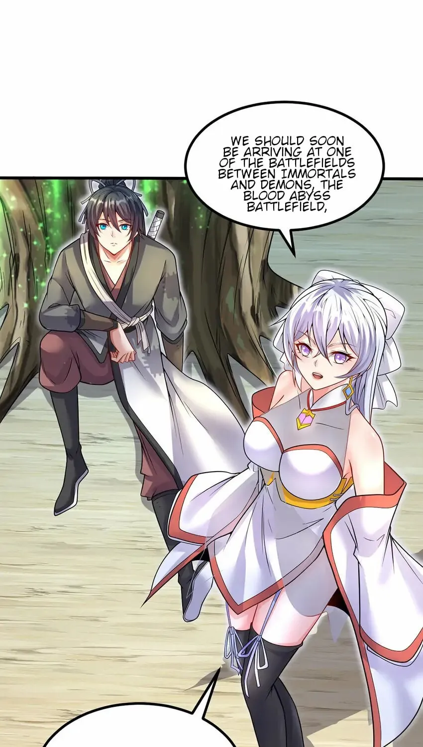 With A Sword Domain, I Can Become The Sword Saint Chapter 87 page 37 - 