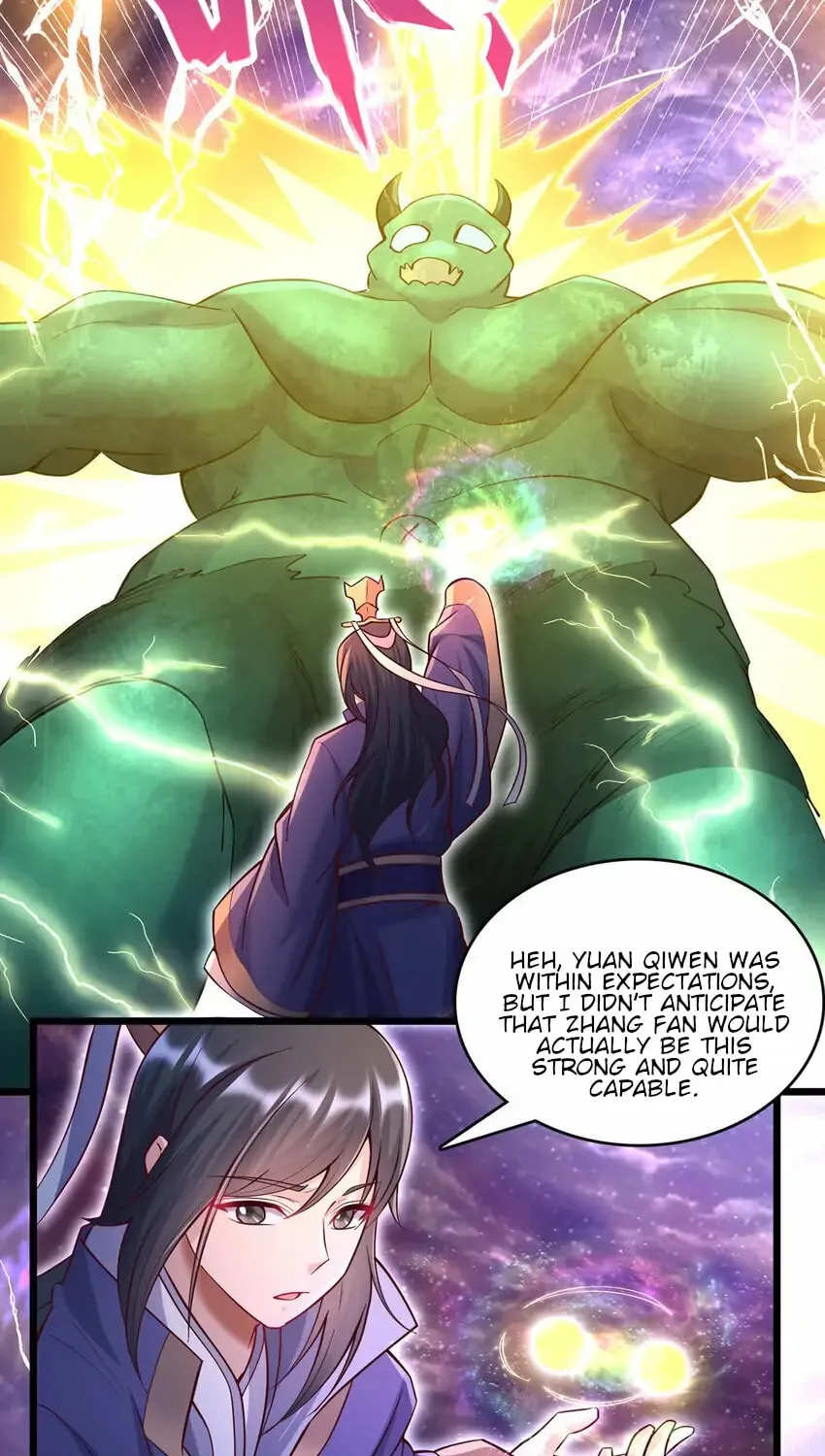 With A Sword Domain, I Can Become The Sword Saint Chapter 90 page 19 - 