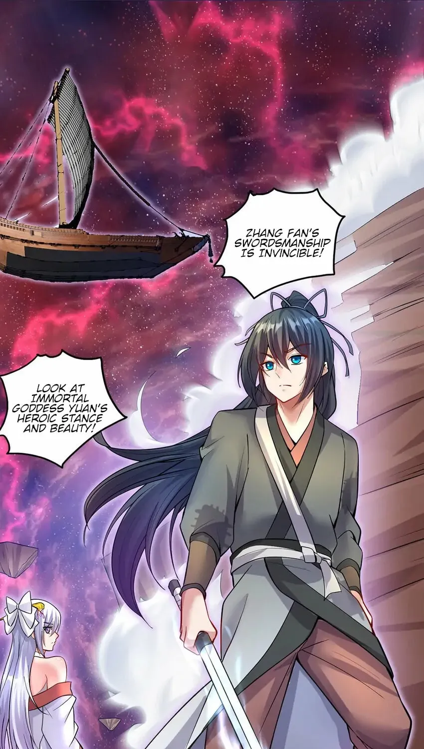 With A Sword Domain, I Can Become The Sword Saint Chapter 90 page 27 - 