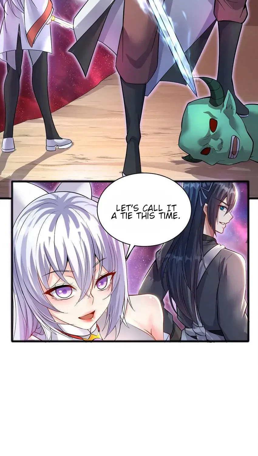 With A Sword Domain, I Can Become The Sword Saint Chapter 90 page 28 - 