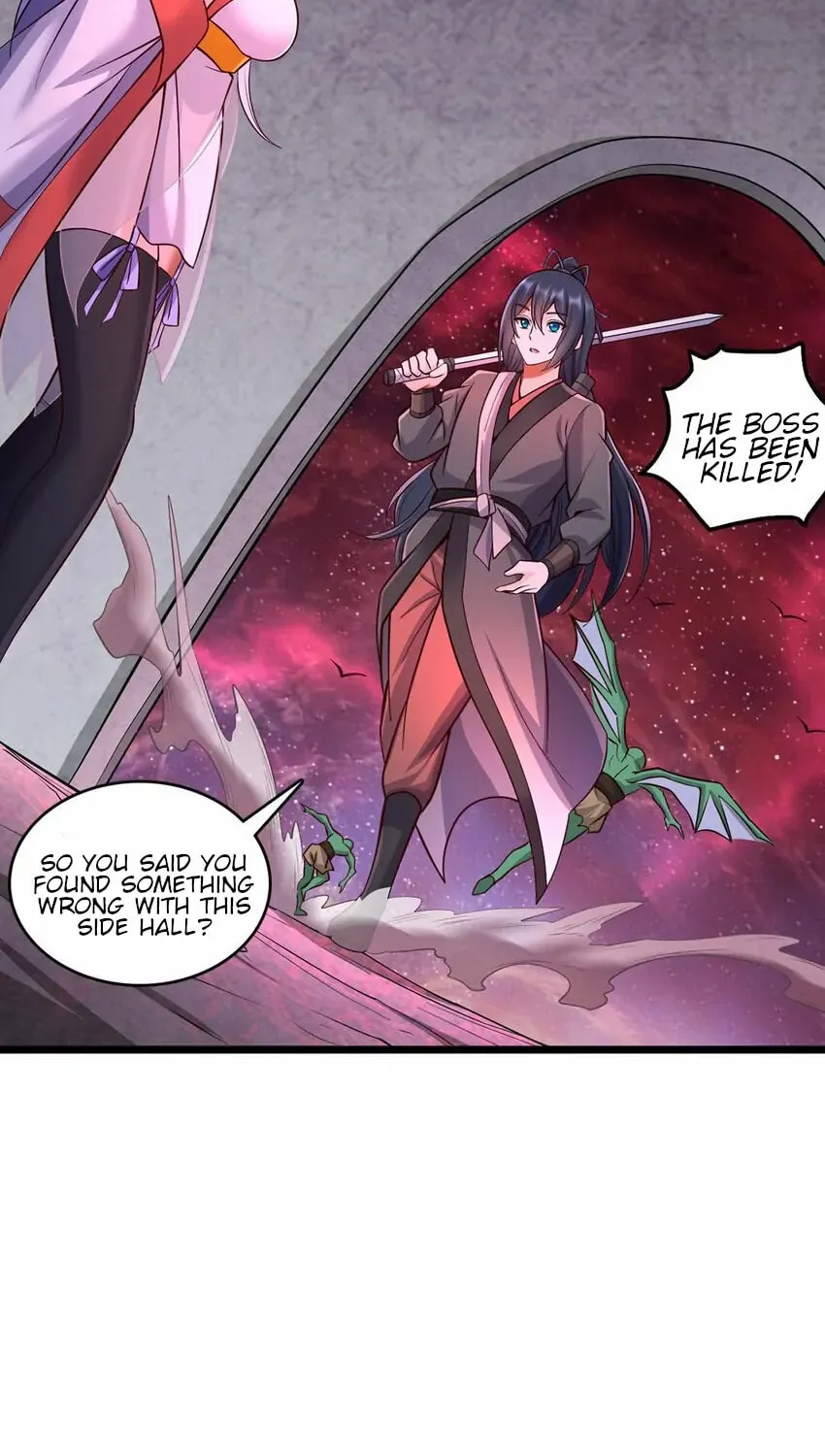With A Sword Domain, I Can Become The Sword Saint Chapter 98 page 35 - 