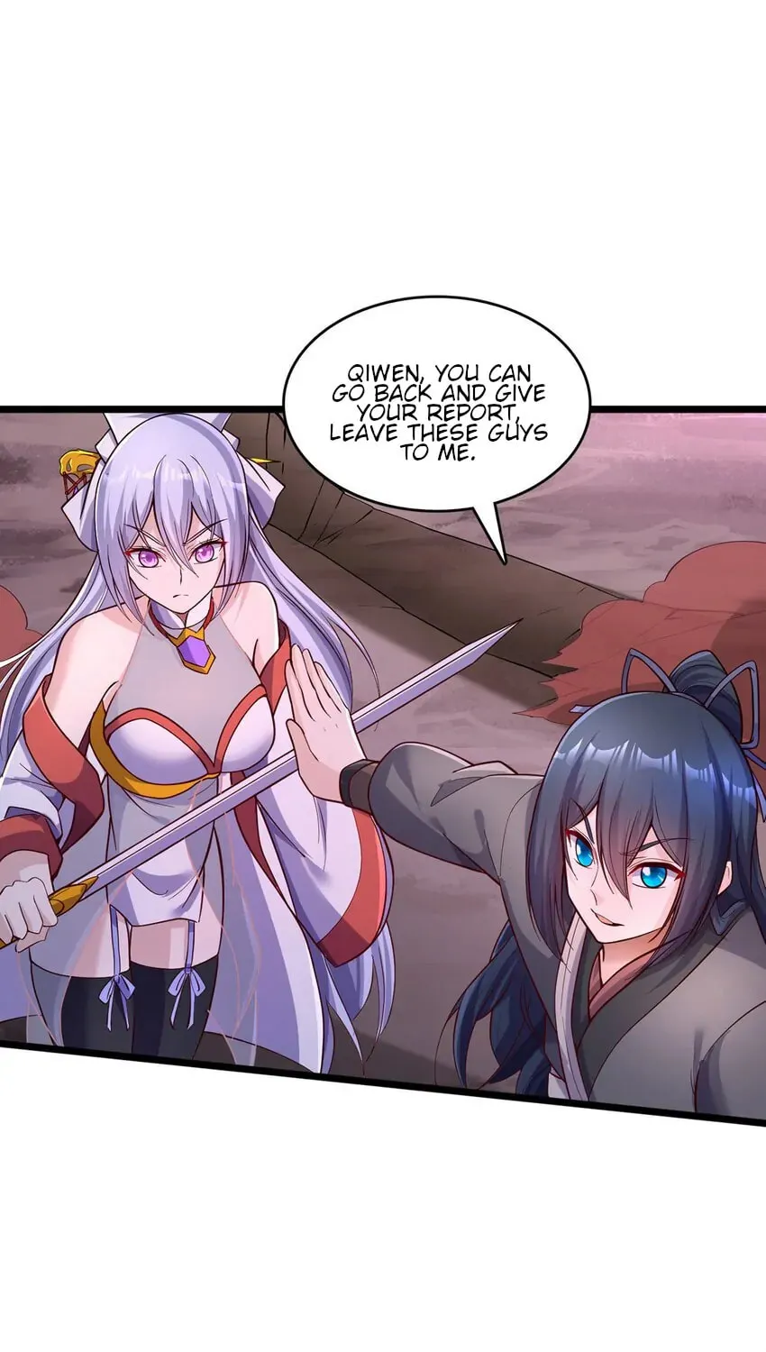 With A Sword Domain, I Can Become The Sword Saint Chapter 99 page 34 - 