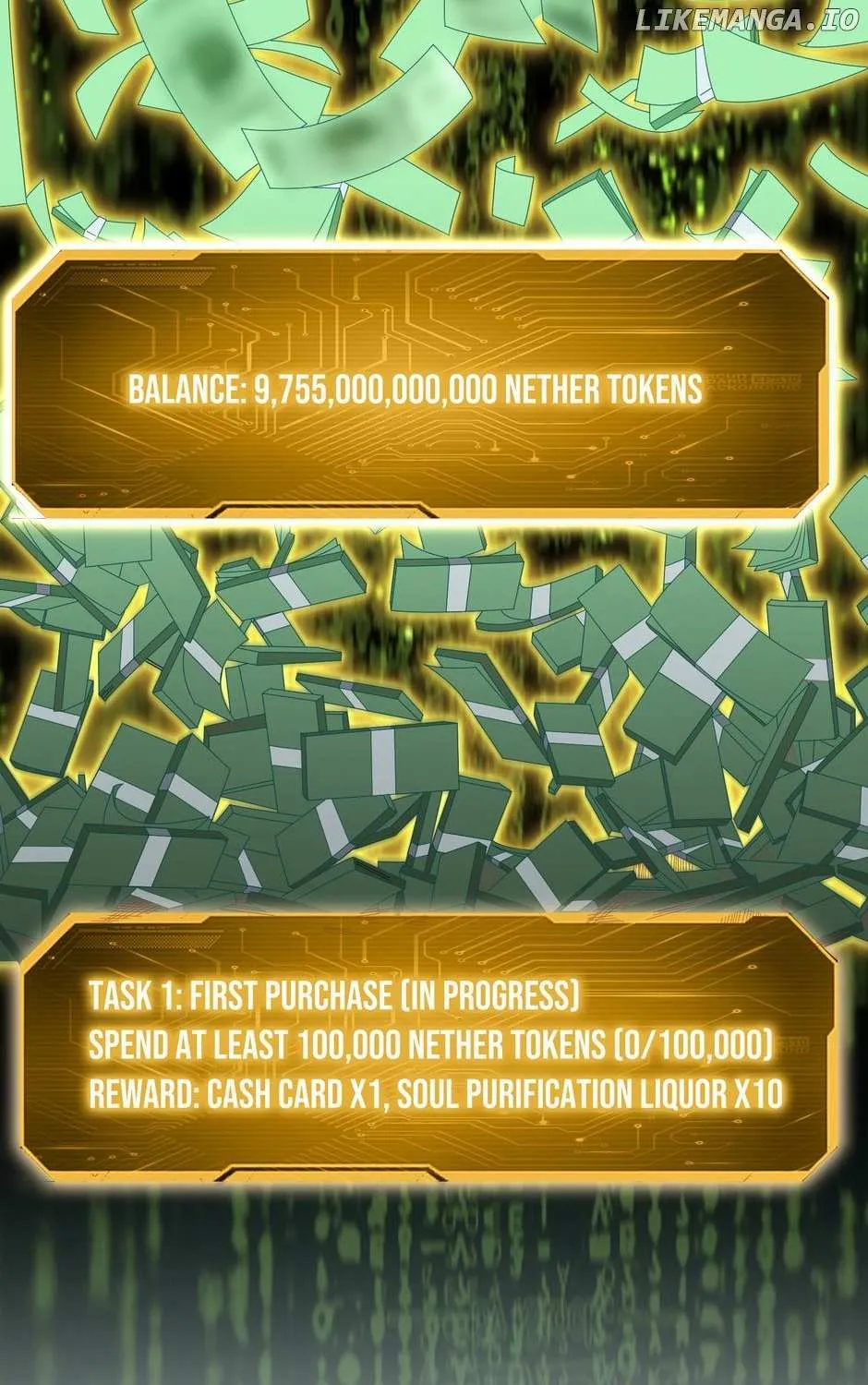 With My Netherworld Trillions, Game On! Chapter 1 page 6 - 