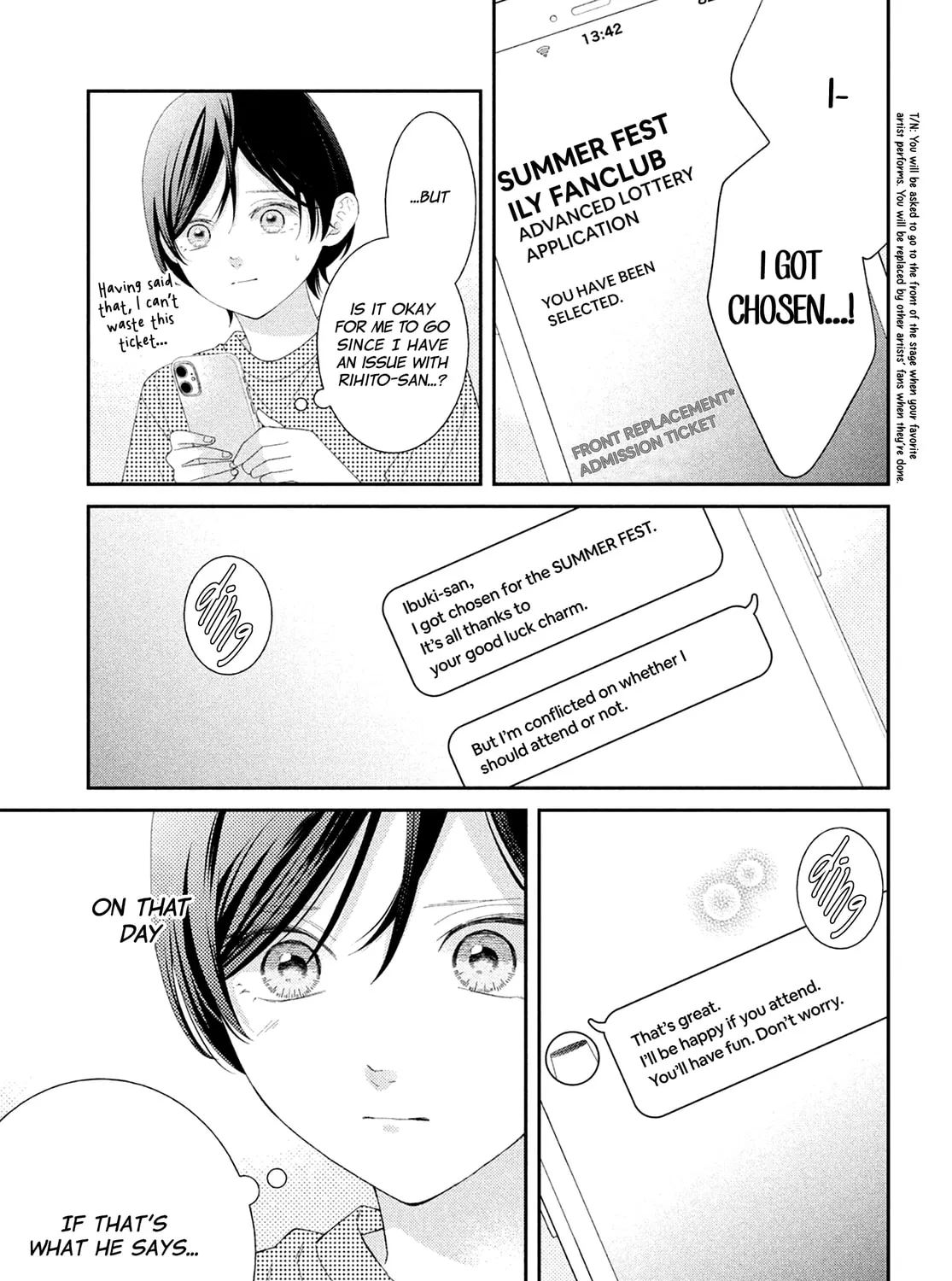 Without Love, I Can’t Be an Idol. Chapter 8 page 21 - 