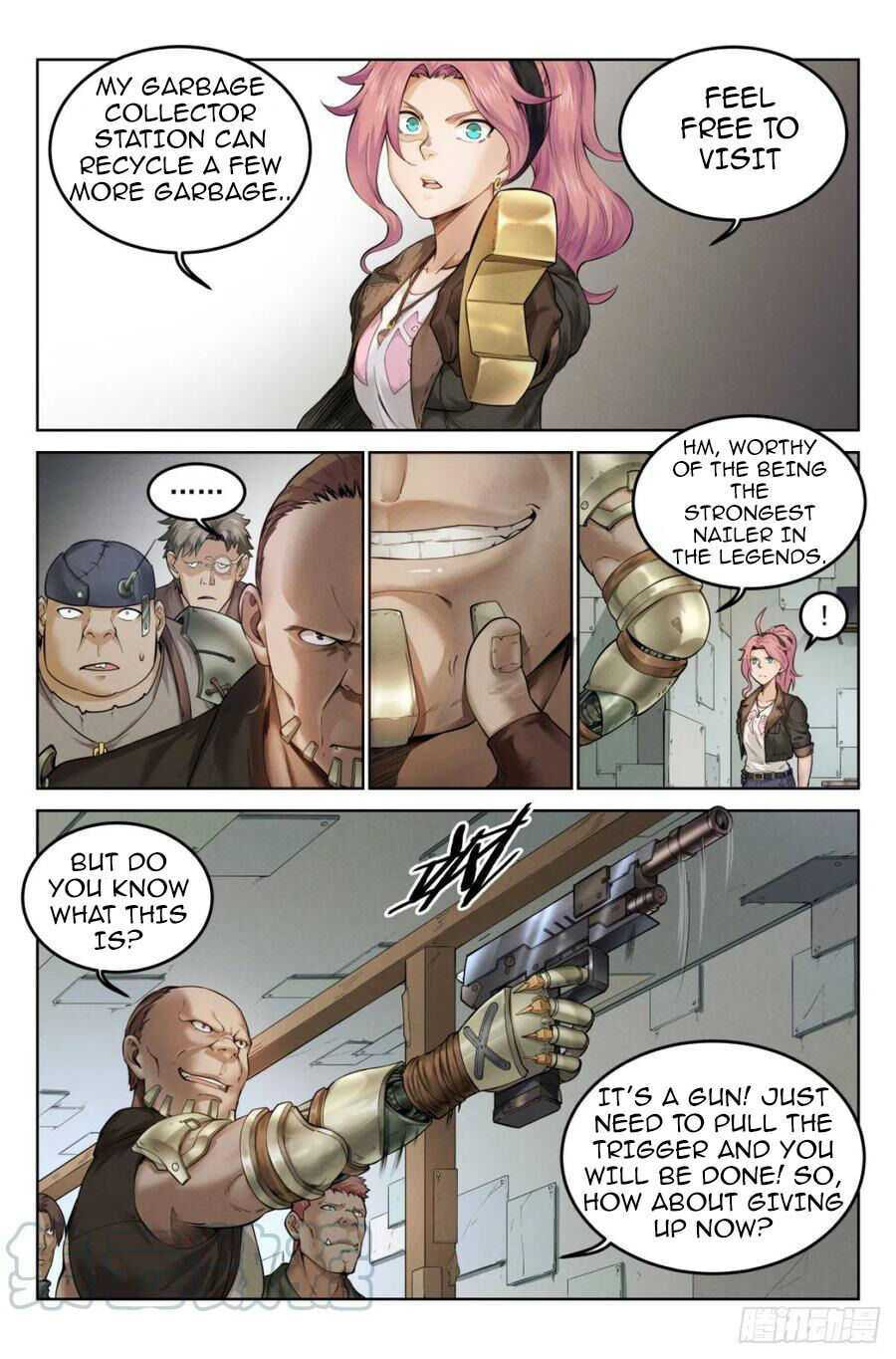 Wo Zai Mo Shi Dang Wang Guan (Colored) Chapter 1 page 14 - 
