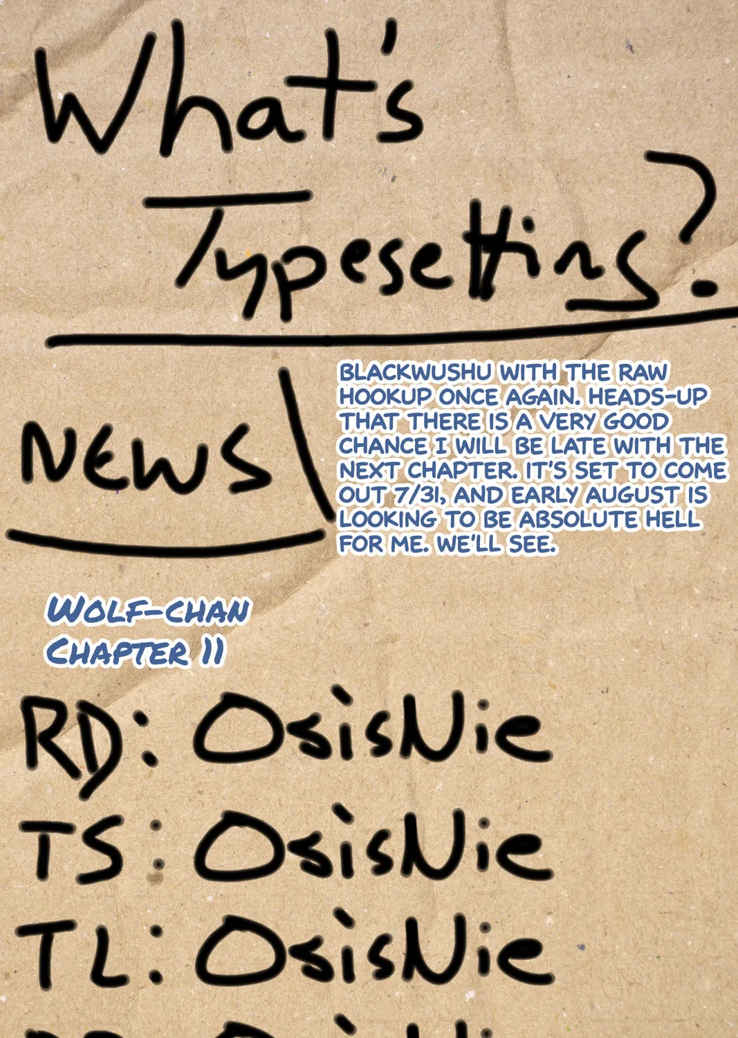 Wolf-chan wa Sumashitai Chapter 11 page 33 - 